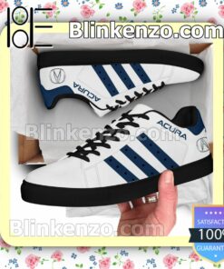 Acura Logo Brand Adidas Low Top Shoes a