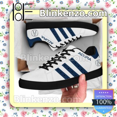 Acura Logo Brand Adidas Low Top Shoes a