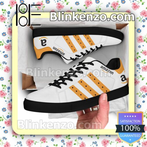 Amazon Logo Brand Adidas Low Top Shoes a