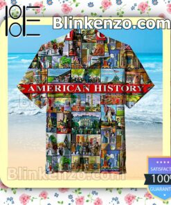 American History Men Short Sleeve Shirts