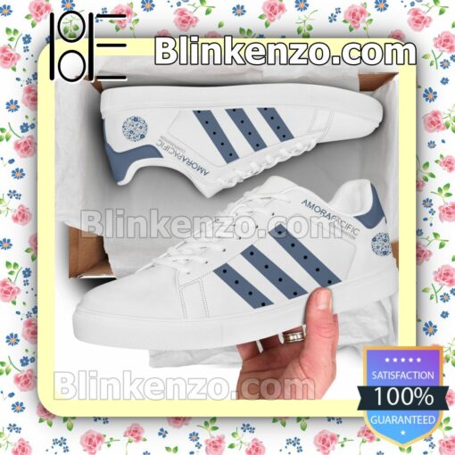 AmorePacific Logo Brand Adidas Low Top Shoes