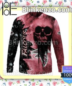 Sale Off Atlanta Falcons Cemetery Skull NFL Custom Halloween 2022 Shirts
