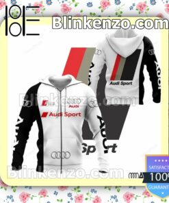 Audi Sport Brand Hooded Jacket, Tee b