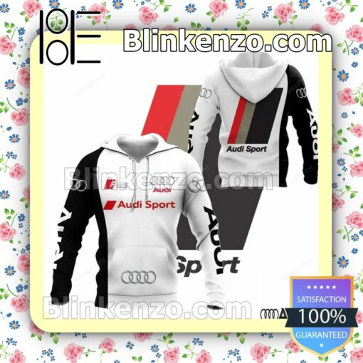 Audi Sport Brand Hooded Jacket, Tee c