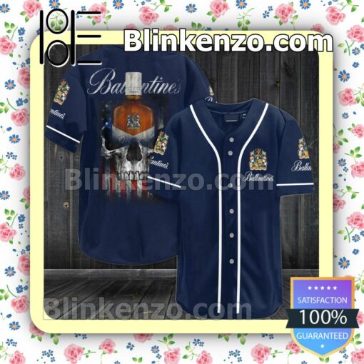 Ballantine Beer Custom Baseball Jersey for Men Women