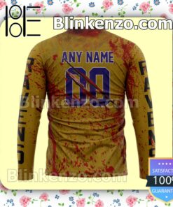 Great artwork! Baltimore Ravens Blood Jersey NFL Custom Halloween 2022 Shirts