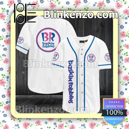 Baskin Robbins Custom Baseball Jersey for Men Women