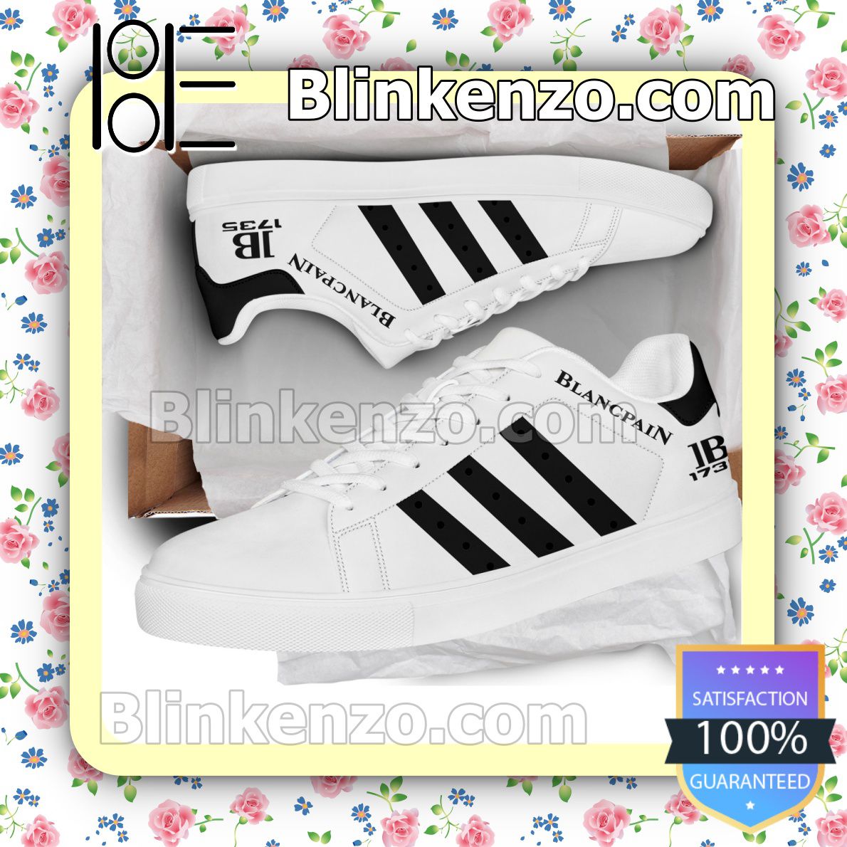 Blancpain Company Brand Adidas Low Top Shoes
