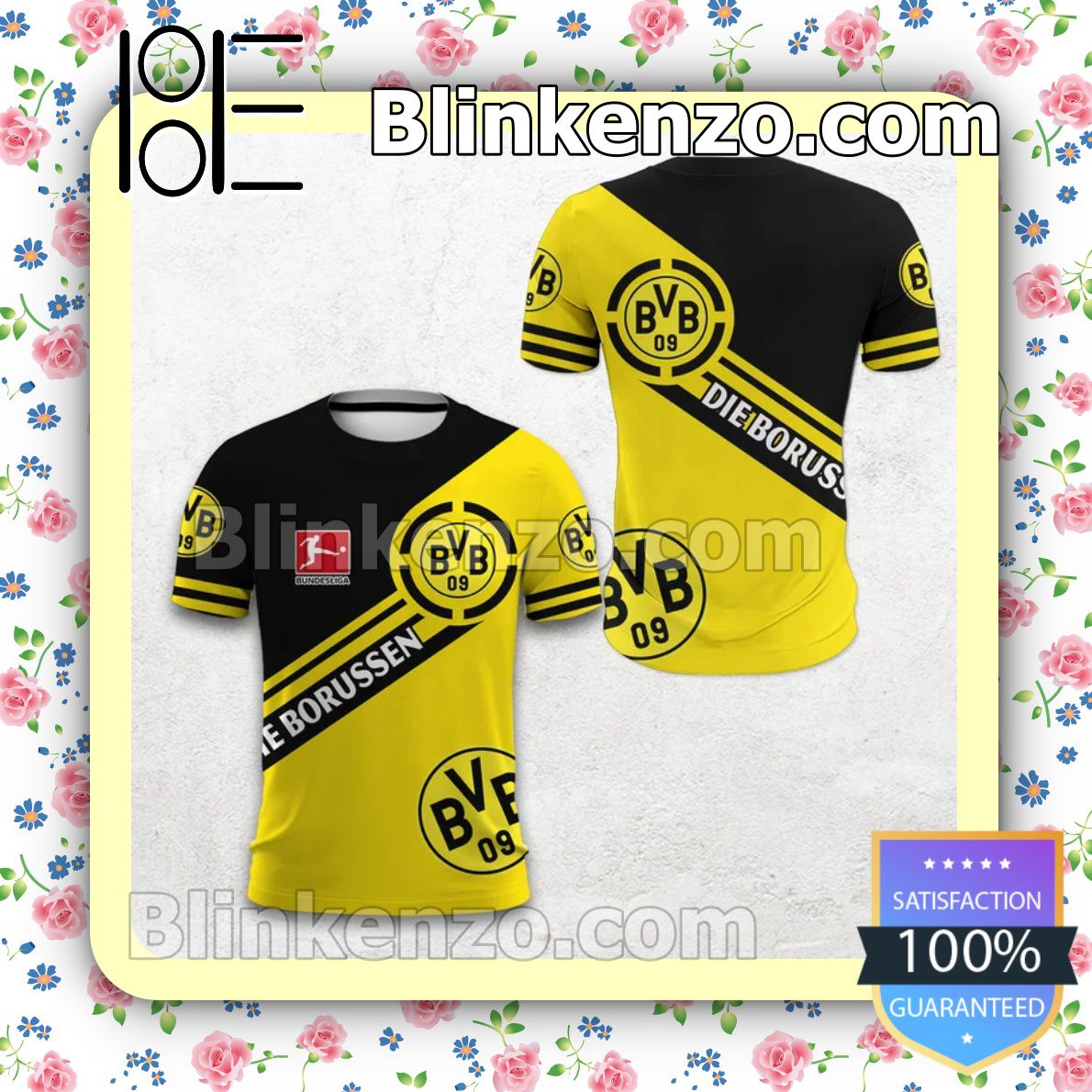 Borussia Dortmund Die Borussen Bundesliga Men T-shirt, Hooded Sweatshirt