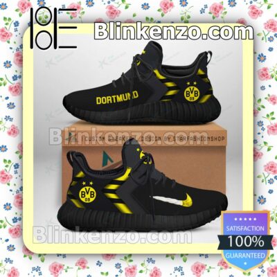 Borussia Dortmund Mens Slip On Running Yeezy Shoes