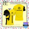 Borussia Dortmund Skull Polo Short Sleeve Shirt