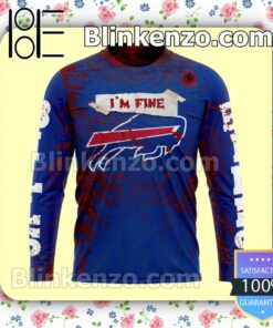 Vibrant Buffalo Bills Blood Jersey NFL Custom Halloween 2022 Shirts
