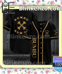 BumBu Rum Custom Baseball Jersey for Men Women