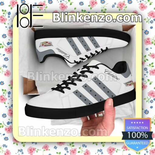 Cadillac Logo Brand Adidas Low Top Shoes a