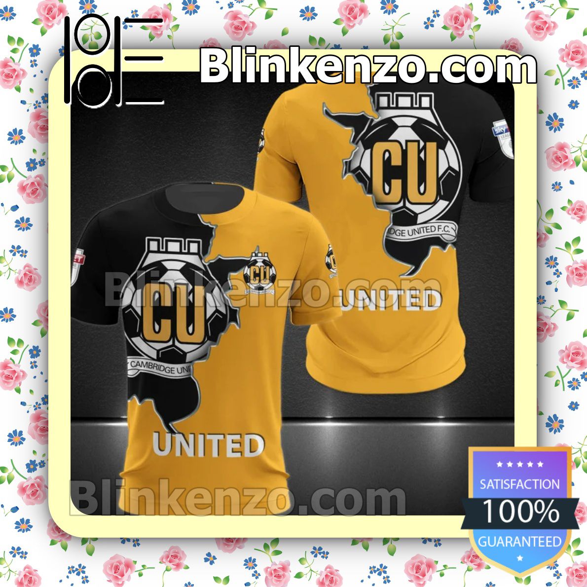 Discount Cambridge United FC Men T-shirt, Hooded Sweatshirt