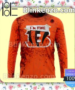POD Cincinnati Bengals Blood Jersey NFL Custom Halloween 2022 Shirts