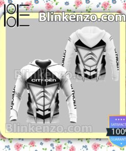 Citroen Automobile Brand Hooded Jacket, Tee b