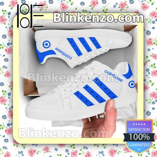 Coinbase Company Brand Adidas Low Top Shoes