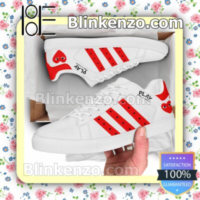 Bijdrage Knipoog Albany Comme Des Garçons Company Brand Adidas Low Top Shoes - Blinkenzo
