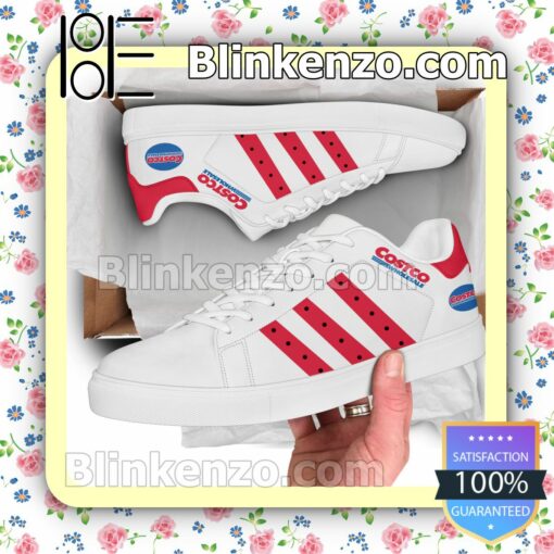 Costco Logo Brand Adidas Low Top Shoes