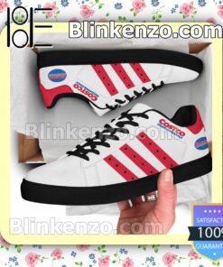 Costco Logo Brand Adidas Low Top Shoes a