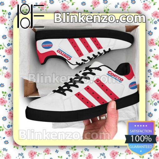 Costco Logo Brand Adidas Low Top Shoes a