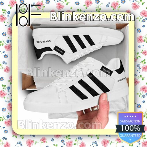 Covergirl Logo Brand Adidas Low Top Shoes