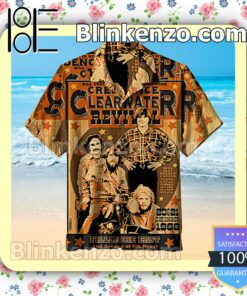 Creedence Clearwater Revival Men Short Sleeve Shirts