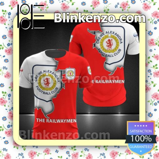Crewe Alexandra FC The Railwaymen Men T-shirt, Hooded Sweatshirt a