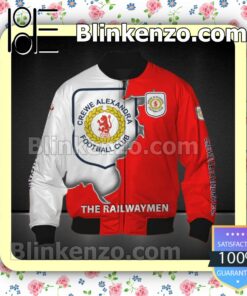 Crewe Alexandra FC The Railwaymen Men T-shirt, Hooded Sweatshirt x