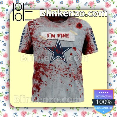 Dallas Cowboys Blood Jersey NFL Custom Halloween 2022 Shirts