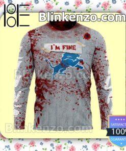 Present Detroit Lions Blood Jersey NFL Custom Halloween 2022 Shirts