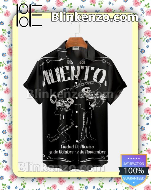 Dia De Los Muertos Mariachi Skeletons Halloween 2022 Idea Shirt