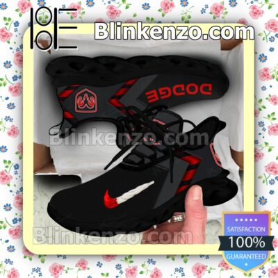 Dodge Logo Print Sports Sneaker a