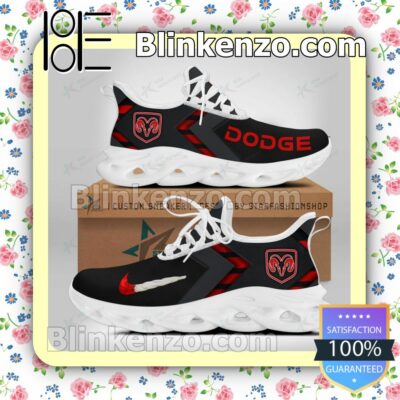 Dodge Logo Print Sports Sneaker b