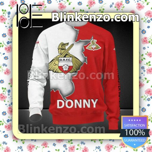 Doncaster Rovers FC Donny Men T-shirt, Hooded Sweatshirt b