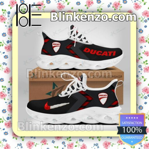Ducati Logo Print Sports Sneaker b