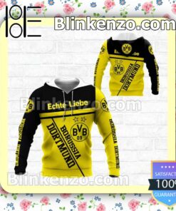 Echte Liebe Borussia Dortmund Hooded Jacket, Tee c