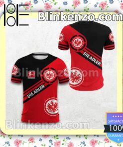 Eintracht Frankfurt Die Adler Bundesliga Men T-shirt, Hooded Sweatshirt