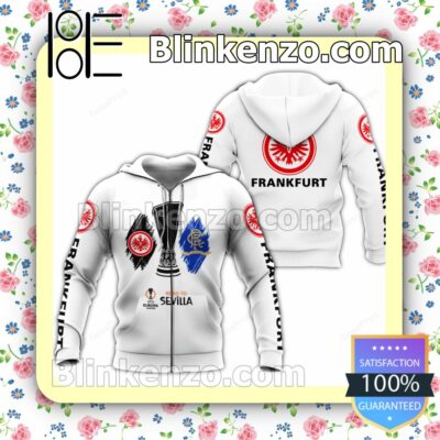 Eintracht Frankfurt Road To Sevilla Hooded Jacket, Tee b