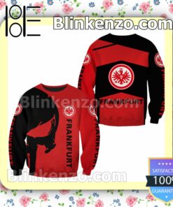 Eintracht Frankfurt Skull Hooded Jacket, Tee a