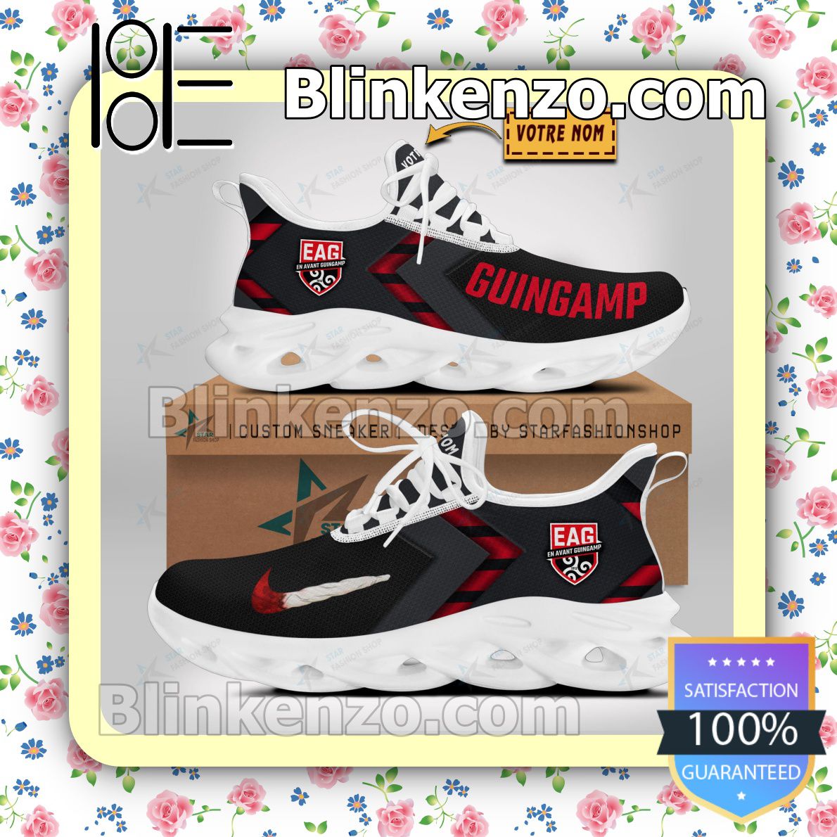 Popular En Avant Guingamp Go Walk Sports Sneaker