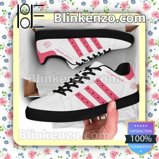Etude House Logo Brand Adidas Low Top Shoes a