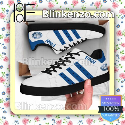 FAW Logo Brand Adidas Low Top Shoes a