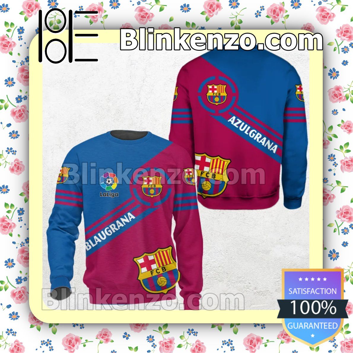 eBay FC Barcelona Blaugrana La Liga Men T-shirt, Hooded Sweatshirt