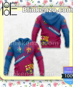 FC Barcelona Blaugrana La Liga Men T-shirt, Hooded Sweatshirt c