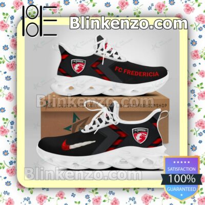 FC Fredericia Logo Print Sports Sneaker b