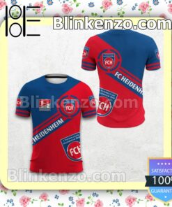 FC Heidenheim 1846 Bundesliga Men T-shirt, Hooded Sweatshirt