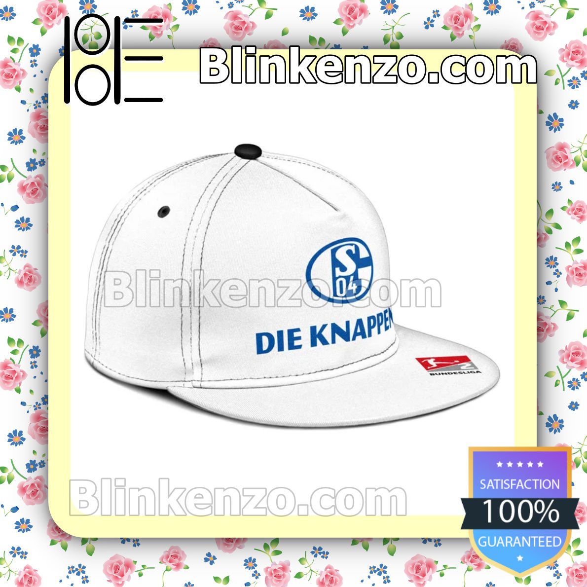 Handmade FC Schalke 04 Die Knappen Snapback Cap