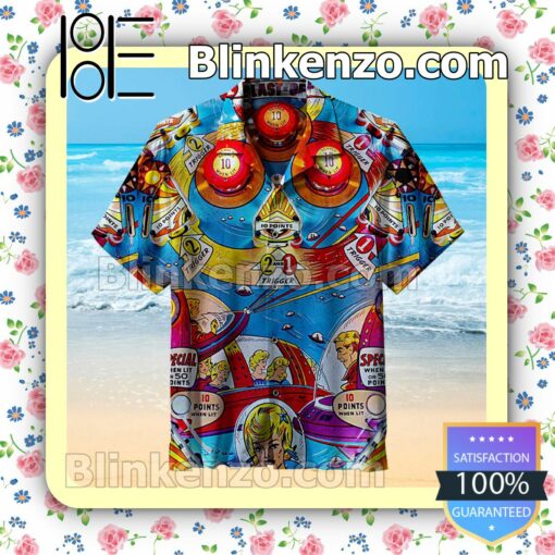 Far Out Playfield Men Short Sleeve Shirts